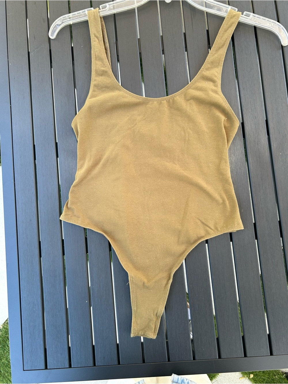 Los Angeles Apparel Olive Bodysuit